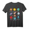 Planeten Weltall Rakete Weltraum Astronaut Kinder T-Shirt – Perfektes Geschenk für Schulanfang, Geburtstag und Weltraumfans