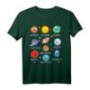 Planeten Weltall Rakete Weltraum Astronaut Kinder T-Shirt – Perfektes Geschenk für Schulanfang, Geburtstag und Weltraumfans