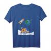 Kinder NASA Astronaut Mondrover Space Shuttle Satellit T-Shirt – Klassisch geschnitten, ideal für kleine Raumfahrtfans