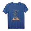 Space Raumfahrt Weltraum Skateboard Astronaut T-Shirt - Perfektes Geschenk für Skater, Jungen, Männer und Frauen
