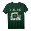 Flat Bro Astronaut Space Conspiracy Theory T-Shirt – Lustiges Geschenk für Flat Earth Gläubige, Space-Liebhaber & Conspiracy-Theoristen