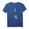 Weltraum Kosmonaut Geschenk Mond Schaukel Astronaut T-Shirt – Perfektes Geschenk für Raumfahrt-Fans, Astronomie Nerds & Kinder zu Weihnachten & Geburtstag