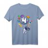 Kinder Astronaut T-Shirt für den 4. Geburtstag – Raumfahrt & Weltraum Geschenk für Jungen und Mädchen, ideal für Mottopartys & Geburtstagsfeiern