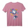 Kinder Astronaut T-Shirt für den 4. Geburtstag – Raumfahrt & Weltraum Geschenk für Jungen und Mädchen, ideal für Mottopartys & Geburtstagsfeiern