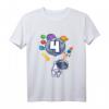Kinder Astronaut T-Shirt für den 4. Geburtstag – Raumfahrt & Weltraum Geschenk für Jungen und Mädchen, ideal für Mottopartys & Geburtstagsfeiern