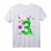 Geburtstag 3 Jahre Rakete, Planeten, Sterne, Astronaut T-Shirt – Perfektes Geschenk für kleine Weltraumfans und Geburtstagskinder