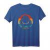 Weltraum Astronaut Retro Style Vintage T-Shirt - Geschenkidee für Raumfahrt Fans & Science-Fiction Liebhaber
