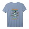 Psychedelic Astronaut Lustiges Astronomie T-Shirt – Perfektes Geschenk für Weltraumfans, Wissenschafts- und Astronomie-Liebhaber zum Geburtstag