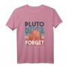 Pluto Planet Never Forget Outfit – Weltraum & Astronomie T-Shirt für Fans des Sonnensystems und Galaxien