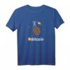 Bitcoin BTC Crypto To the Moon T-Shirt mit Astronaut – Perfektes Geschenk für Krypto-Enthusiasten und Bitcoin Fans