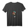 Damen Astronaut Luftballon Planeten T-Shirt mit V-Ausschnitt – Leichtes, Bequemes Raumfahrt-Design für Astronomie- und Weltraumfans
