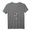 Damen Astronaut Luftballon Planeten T-Shirt mit V-Ausschnitt – Leichtes, Bequemes Raumfahrt-Design für Astronomie- und Weltraumfans