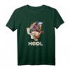 Cryptocurrency Talk BNB Binance HODL Space Man On Toilet T-Shirt – Lustiges Crypto-Shirt für Binance und Altcoin Fans