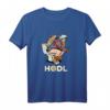 Cryptocurrency Talk BNB Binance HODL Space Man On Toilet T-Shirt – Lustiges Crypto-Shirt für Binance und Altcoin Fans