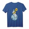 Sousaphon Tshirt Astronaut Blasmusik Shirt für Kinder & Erwachsene - Geschenkidee für Tubaspieler, Big Band & Musikliebhaber