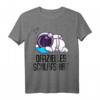 Offizielles Astronaut Schlafshirt Pyjama Nachthemd – Lustiges Geschenk für Damen, Herren und Teenager zum Schlafen, Relaxen & Geburtstag