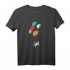 Planeten Astronaut Ballon T-Shirt – Lustiges Weltraum Design für Weltraum- und Raumfahrt-Fans