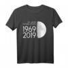 50 Jahre Apollo 11 Mondlandung T-Shirt – Jubiläum, Raumfahrt & Astronauten Geschenk für Männer, Frauen & Kinder