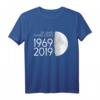 50 Jahre Apollo 11 Mondlandung T-Shirt – Jubiläum, Raumfahrt & Astronauten Geschenk für Männer, Frauen & Kinder
