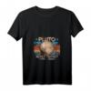Damen Vintage Never Forget Pluto - Lustiges Retro Astronomie Space T-Shirt mit V-Ausschnitt, perfekt für Space Nerds und Astronomie-Fans