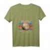 Damen Vintage Never Forget Pluto - Lustiges Retro Astronomie Space T-Shirt mit V-Ausschnitt, perfekt für Space Nerds und Astronomie-Fans