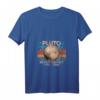 Damen Vintage Never Forget Pluto - Lustiges Retro Astronomie Space T-Shirt mit V-Ausschnitt, perfekt für Space Nerds und Astronomie-Fans