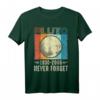 Vergessen Sie niemals Pluto Planet T-Shirt - Lustiges Astronomie-Outfit für Weltraum-Nerds & Earth Day Fans