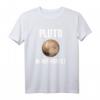 Pluto Never Forget Astronomie T-Shirt – Perfektes Geschenk für Weltraum- und Science Fiction Fans, Nerds und Planet Pluto Liebhaber