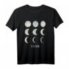 Mondphasen Weltall Universum Galaxie Astronomie T-Shirt – Perfektes Geburtstags- oder Weihnachtsgeschenk für Astronomie- und Wissenschaftsfreunde
