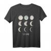 Mondphasen Weltall Universum Galaxie Astronomie T-Shirt – Perfektes Geburtstags- oder Weihnachtsgeschenk für Astronomie- und Wissenschaftsfreunde
