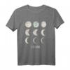 Mondphasen Weltall Universum Galaxie Astronomie T-Shirt – Perfektes Geburtstags- oder Weihnachtsgeschenk für Astronomie- und Wissenschaftsfreunde