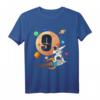9. Geburtstag Astronaut Jungen Rakete Mond Astronomie T-Shirt – Perfekt als Geschenk und Partydekoration für kleine Weltraumfans