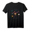 Milky Way Planet Uhr Galaxie Universum T-Shirt für Astronomie- und Weltraumfans – Perfektes Geschenk für Wissenschaftler, Nerds & Sternenliebhaber