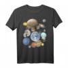 Planeten Sonnensystem Galaxie Universum Weltraum Astronomie T-Shirt - Perfekt für Weltraum- und Astronomie-Fans