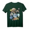 Planeten Sonnensystem Galaxie Universum Weltraum Astronomie T-Shirt - Perfekt für Weltraum- und Astronomie-Fans