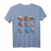 Sonnensystem Planeten Astronomie Astrophysik T-Shirt – Für Kinder und Erwachsene, mit allen Planeten, Kometen & Asteroiden
