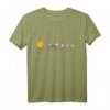 Reflektierendes Sonnensystem T-Shirt mit Planeten - Astronomie Pullover für Wissenschaftsclubs, Schüler und Weltraumfans