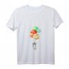 Astronaut Planeten Ballons Weltall T-Shirt mit V-Ausschnitt – Lustiges Design für Raumfahrt- und Astronomie-Fans