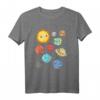 Buntes Planeten Astronomen Geschenk für Kinder - T-Shirt für Astronomie, Wissenschaft & Nerds, perfekt zu Weihnachten & Geburtstag
