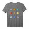 Sonnensystem Astronaut Astronomie Planeten Raum T-Shirt – Perfektes Geschenk für Weltraumliebhaber, Astronauten, Wissenschaftler & Partyoutfits