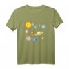 Sonnensystem Shirt Astronomie Planeten - Weltraum T-Shirt für Astronomie- und Galaxie-Liebhaber, perfektes Geschenk für Weltraumfans