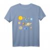 Sonnensystem Shirt Astronomie Planeten - Weltraum T-Shirt für Astronomie- und Galaxie-Liebhaber, perfektes Geschenk für Weltraumfans