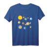 Sonnensystem Shirt Astronomie Planeten - Weltraum T-Shirt für Astronomie- und Galaxie-Liebhaber, perfektes Geschenk für Weltraumfans