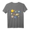 Sonnensystem Shirt Astronomie Planeten - Weltraum T-Shirt für Astronomie- und Galaxie-Liebhaber, perfektes Geschenk für Weltraumfans