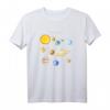 Sonnensystem Shirt Astronomie Planeten - Weltraum T-Shirt für Astronomie- und Galaxie-Liebhaber, perfektes Geschenk für Weltraumfans