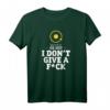 I Don't Give A Fck - Lustiges geozentrisches Astronomie T-Shirt für Skeptiker, Theorie-Anhänger & Wissenschaftsfreunde