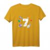 Kinder Rakete Geburtstag T-Shirt – Ich bin schon 7 Jahre, Astronomie Geschenkidee für Jungen, Astronauten, Planeten & Weltraumfans