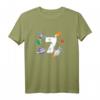 Kinder Rakete Geburtstag T-Shirt – Ich bin schon 7 Jahre, Astronomie Geschenkidee für Jungen, Astronauten, Planeten & Weltraumfans