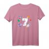 Kinder Rakete Geburtstag T-Shirt – Ich bin schon 7 Jahre, Astronomie Geschenkidee für Jungen, Astronauten, Planeten & Weltraumfans