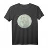 Katzenkopf im Mond Astronomie T-Shirt - Perfektes Geschenk für Katzen- und Weltraumfans zu Weihnachten, Halloween oder Geburtstag